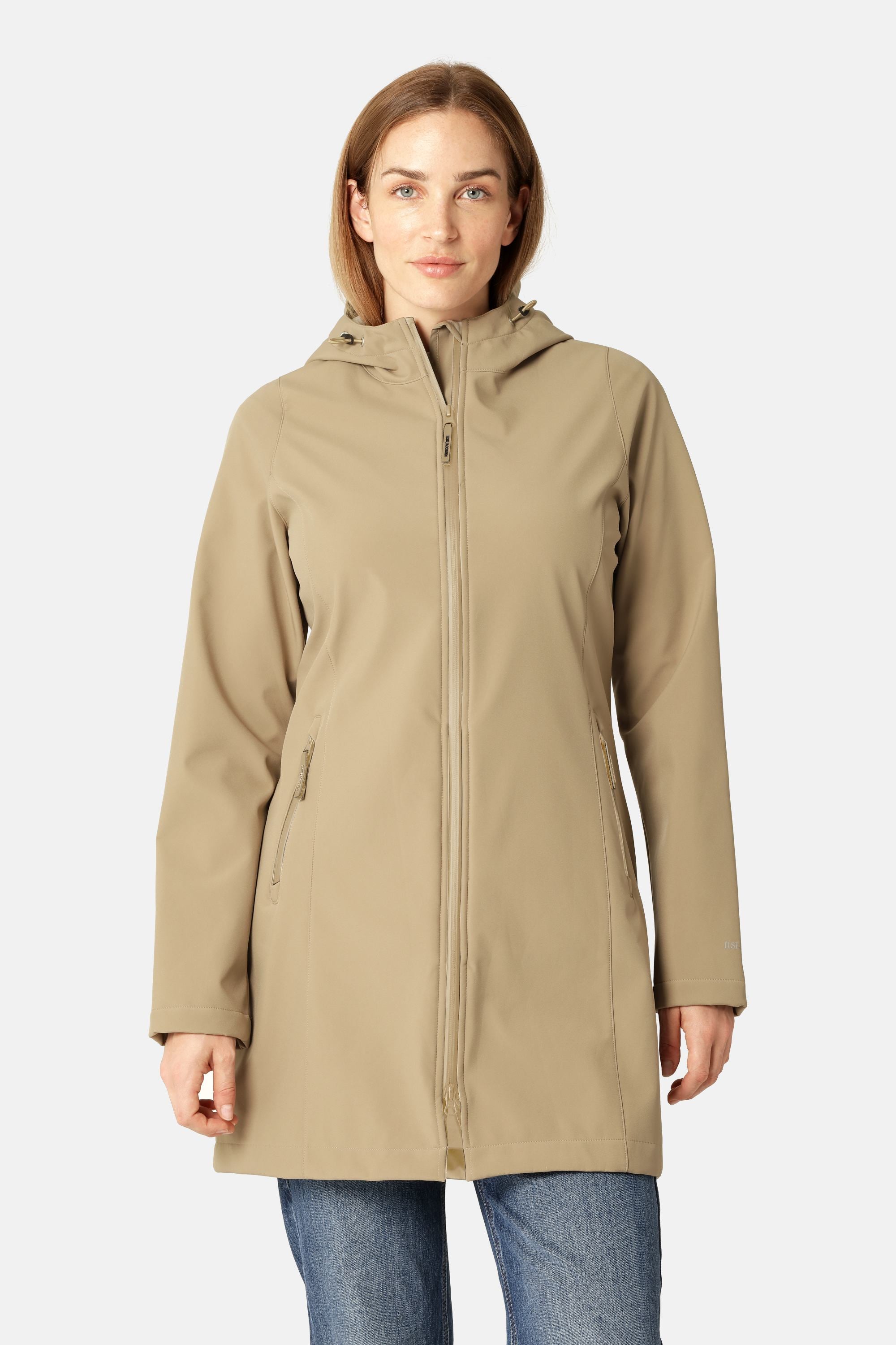 Softshell Regnjakke - Greige